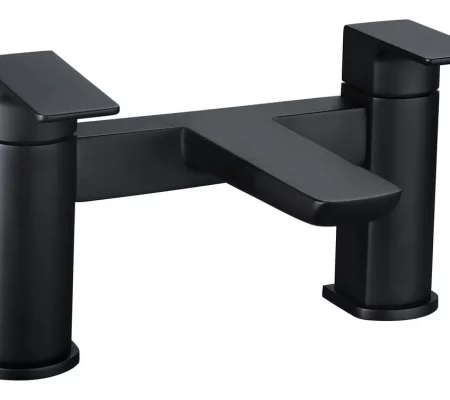 Berio Bath Filler - Matt Black