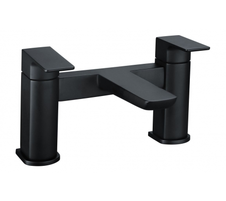 Berio Bath Filler - Matt Black