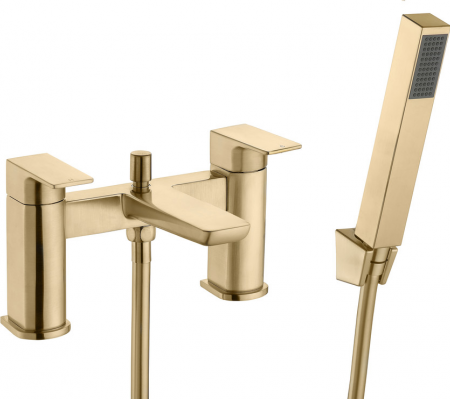Berio Bath/Shower Mixer - Brushed Brass Berio Bath/Shower Mixer - Brushed Brass