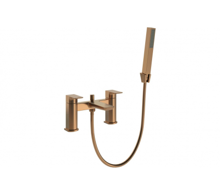 Berio Bath/Shower Mixer - Brushed Bronze