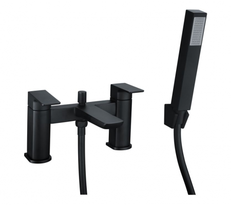 Berio Bath/Shower Mixer - Matt Black Berio Bath/Shower Mixer - Matt Black