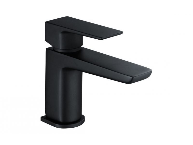 Berio Cloakroom Basin Mixer & Waste - Matt Black DITS1318