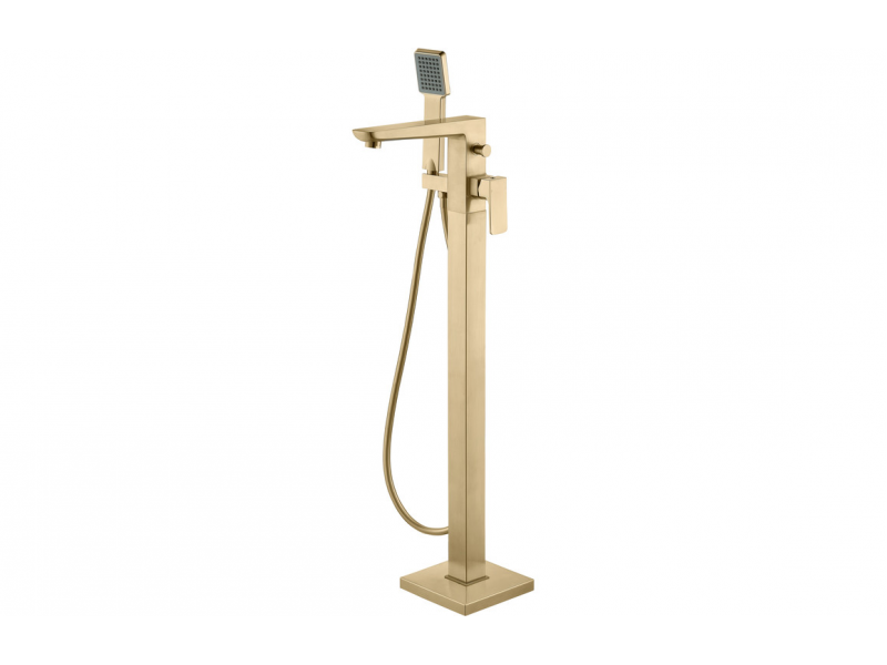 Berio Floor Standing Bath/Shower Mixer - Brushed Brass DITB2280 Berio Floor Standing Bath/Shower Mixer - Brushed Brass DITB2280