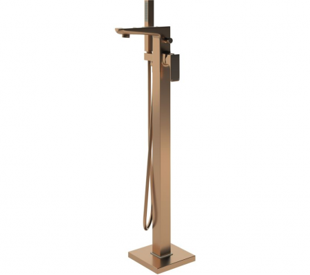 Berio Floor Standing Bath/Shower Mixer - Brushed Bronze Berio Floor Standing Bath/Shower Mixer - Brushed Bronze