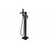 Berio Floor Standing Bath/Shower Mixer - Matt Black DITB1108