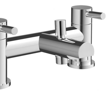 Liscia Bath/Shower Mixer & Bracket - Chrome Liscia Bath/Shower Mixer & Bracket - Chrome