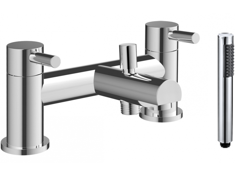 Liscia Bath/Shower Mixer & Bracket - Chrome DITB2240