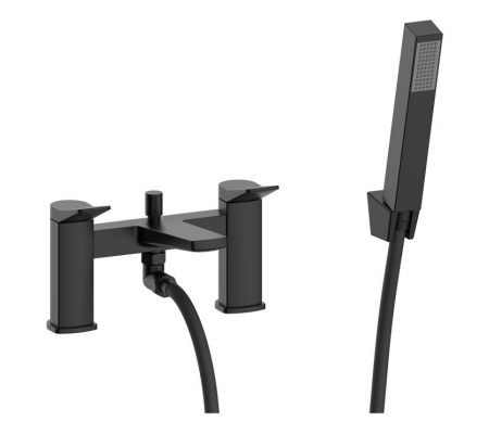 Nancy Bath/Shower Mixer & Bracket - Matt Black Nancy Bath/Shower Mixer & Bracket - Matt Black