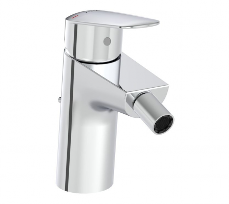 VitrA Flow Round Bidet Mixer - Chrome