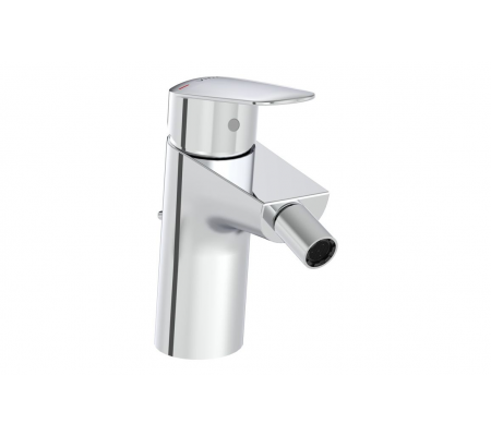 VitrA Flow Round Bidet Mixer - Chrome