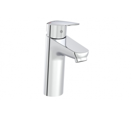 VitrA Flow Round Large Basin Mixer - Chrome