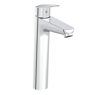 VitrA Flow Round Tall Basin Mixer - Chrome