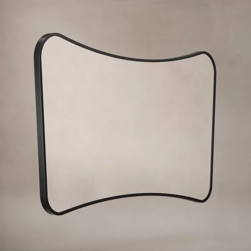 Origins Living Delphine Curve Mirror 120x70cm - Black DEL-001127-BK