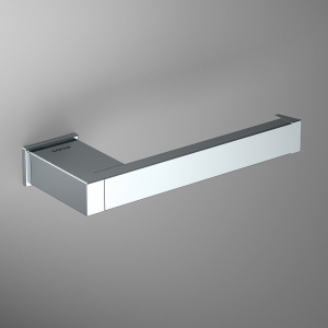 Origins Living S Cube Open Toilet Roll Holder - Chrome 166879 Bathroom Accessory