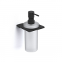 Origins Living S Cube Soap Dispenser - Black 173044 Bathroom Accessory