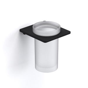 Origins Living S Cube Tumbler - Black 169924 Bathroom Accessory