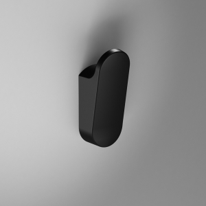 Origins Living S6 Black Robe Hook - Black 166435 Bathroom Accessory