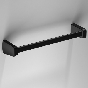 Origins Living S6 Black Towel Rail 32cm - Black 166404 Bathroom Accessory