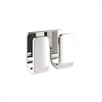 Origins Living Outline Double Robe Hook - Chrome 3228-13 Bathroom Accessory