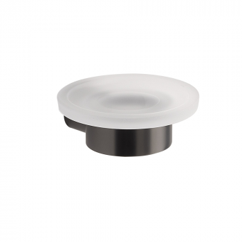 Origins Living Pirenei Soap Dish - Gunmetal PI11-81 Bathroom Accessory