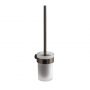 Origins Living Pirenei WC Brush Set Wall Mounted - Gunmetal PI33/03-81 Bathroom Accessory