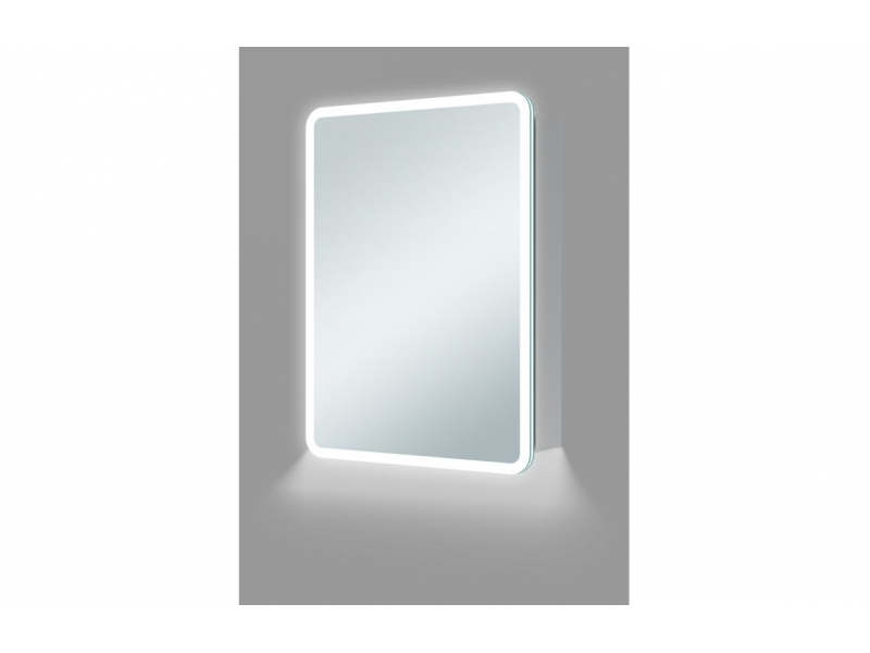 Akari 500mm 1 Door LED Mirrored Cabinet Akari 500mm 1 Door LED Mirrored Cabinet