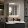 Akari 600mm 2 Door LED Mirrored Cabinet
