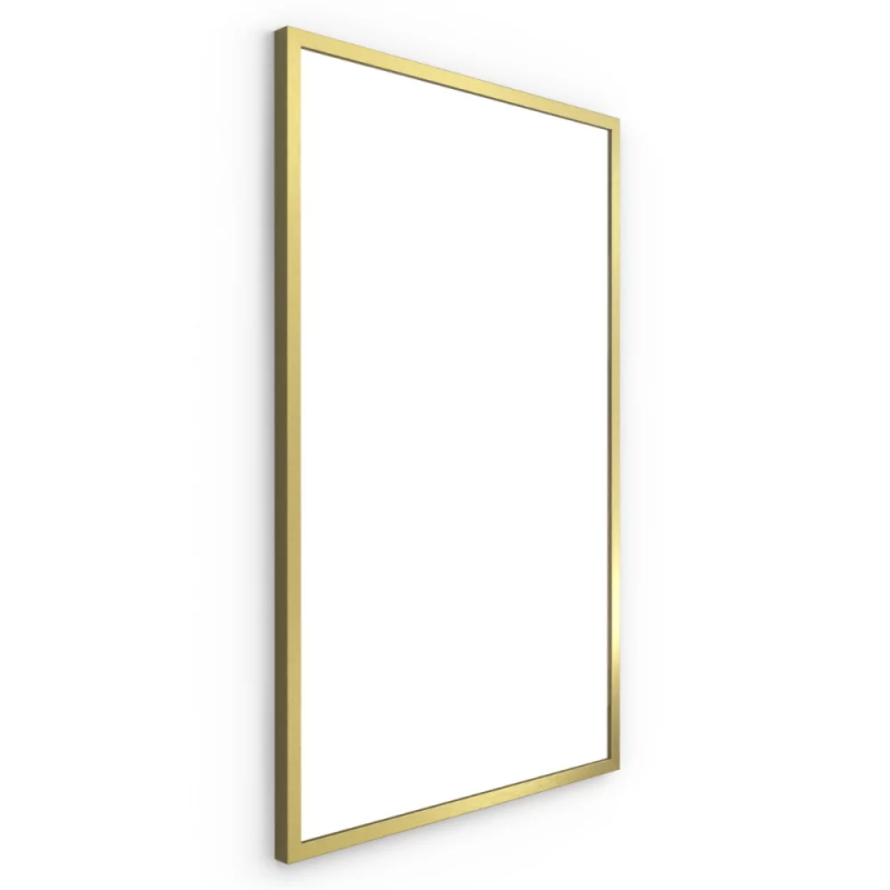 Origins Living Docklands Rectangular Mirror 120 Brushed Brass - 120x70cm B375707 Origins Living Docklands Rectangular Mirror 120 Brushed Brass - 120x70cm B375707