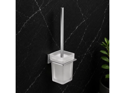 Origins Living Atena Toilet Brush Wall Mounted - Chrome 4433/03-13