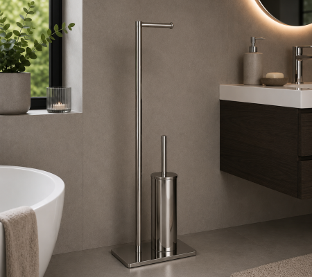 Origins Living Maine Bathroom Butler - Chrome 7832-13 Bathroom Accessory