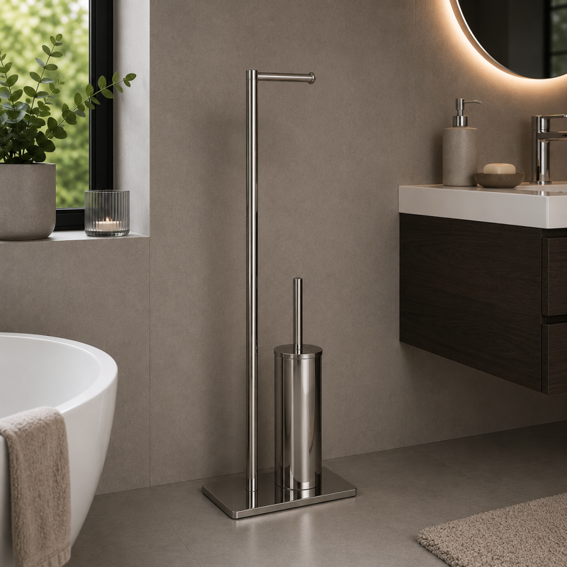 Origins Living Maine Bathroom Butler - Chrome 7832-13