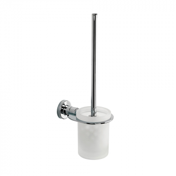 Origins Living Tecno Project WC Brush Set - Chrome 117000 Bathroom Accessory