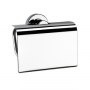 Origins Living Tecno Project Toilet Roll Holder with Flap - Chrome 116966 Bathroom Accessory