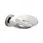 Origins Living Tecno Project Metal Soap Dish with Holes - Chrome 116959 Bathroom Accessory