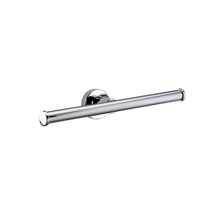 Origins Living Tecno Project Double Spare Toilet Roll Holder - Chrome 124312 Bathroom Accessory
