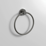 Origins Living Tecno Project Towel Ring - Gunmetal 188048 Bathroom Accessory