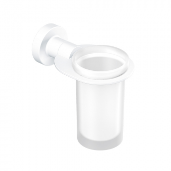 Origins Living Tecno Project Tumbler Holder - White 166114 Bathroom Accessory
