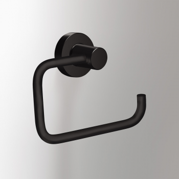 Origins Living Tecno Project Open Toilet Roll Holder - Black 176779 Bathroom Accessory