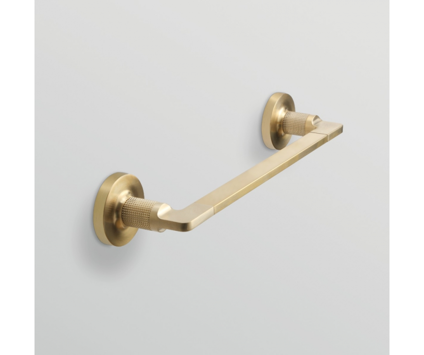 Origin Living Baxter Towel Rail 35cm - Brushed Brass