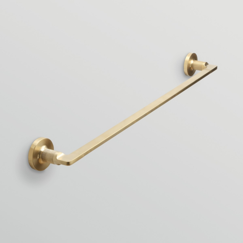 Origin Living Baxter Towel Rail 66cm - Brushed Brass