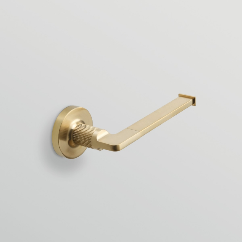 Origin Living Baxter Open Toilet Roll Holder - Brushed Brass