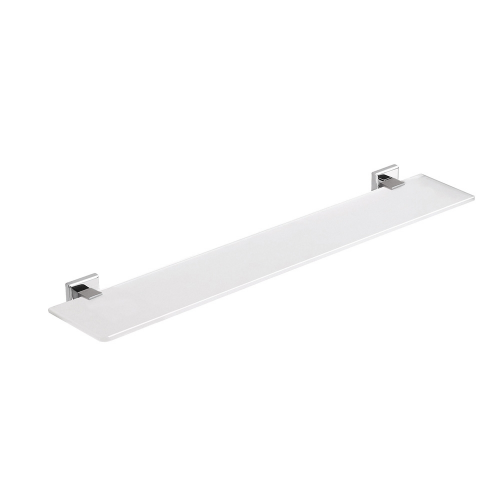 Origin Living Colorado Glass Shelf 57cm  - Chrome