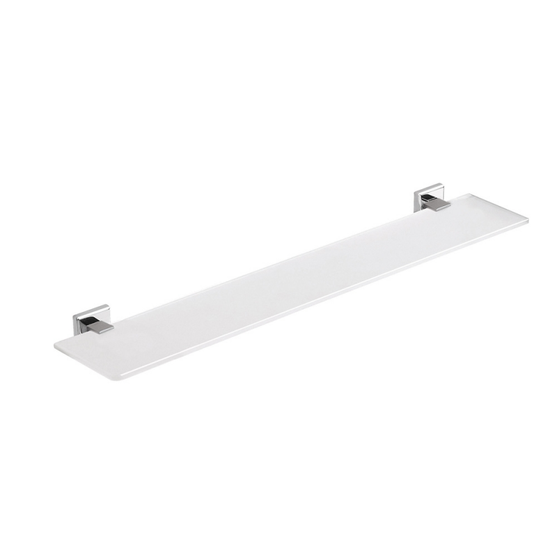 Origin Living Colorado Glass Shelf 57cm  - Chrome