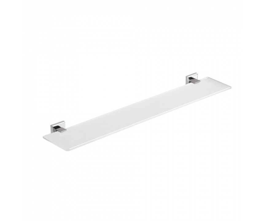 Origin Living Colorado Glass Shelf 57cm  - Chrome