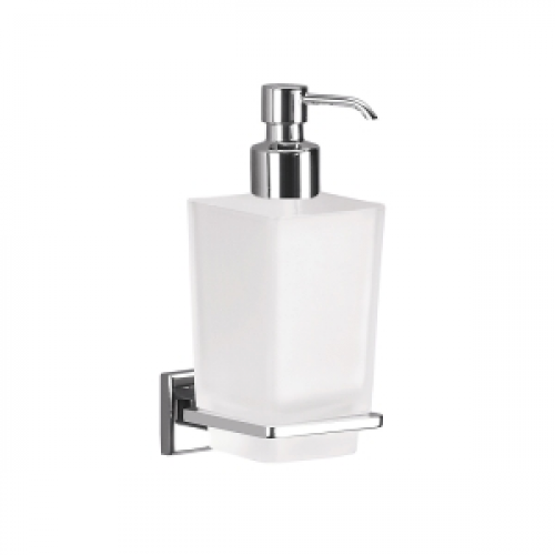 Origin Living Colorado Glass Soap Dispenser - Chrome