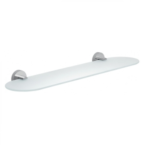 Origin Living Eros Glass Shelf 60cm - Chrome 2319/60-13 Bathroom Accessory