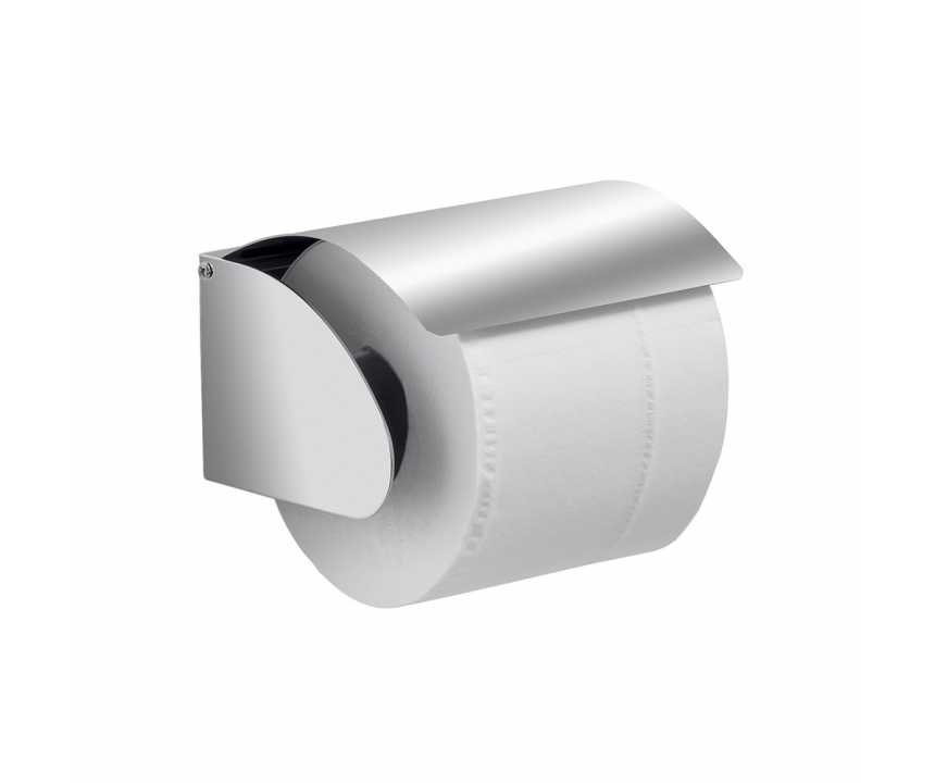 Origin Living G Pro Toilet Roll Holder with Flap - Brushed