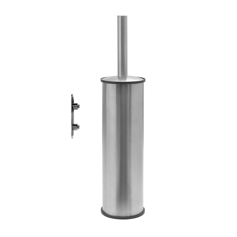 Origin Living G Pro Metal Toilet Brush Wall Mounted - Brushed