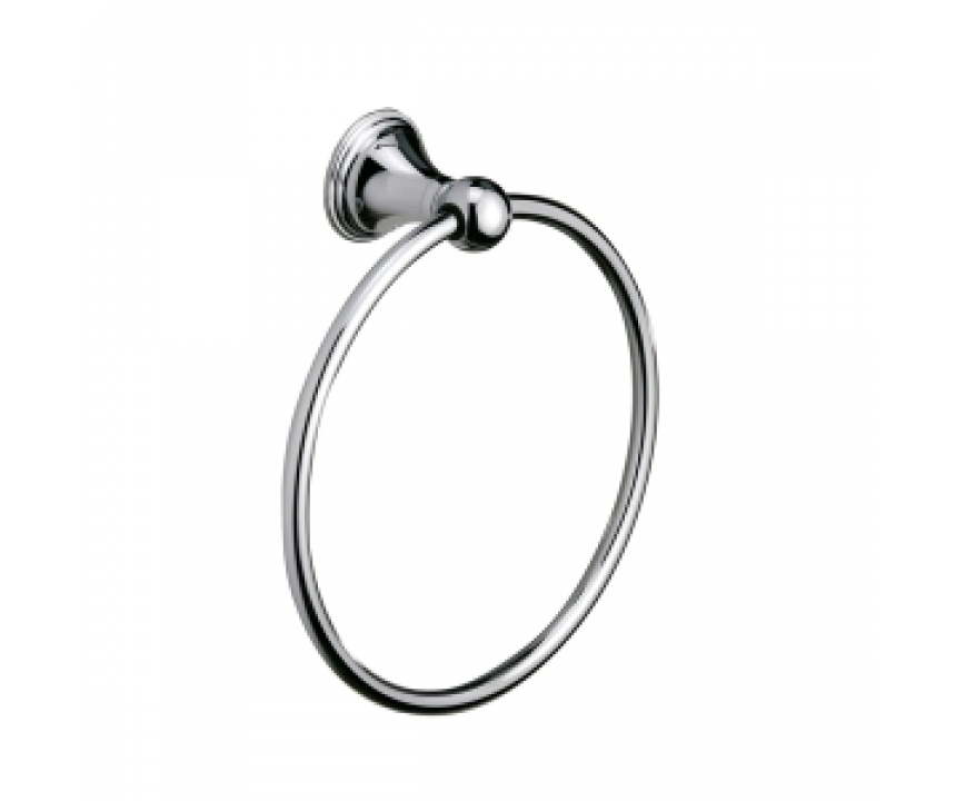 Origins Living Genoa Towel Ring - Chrome