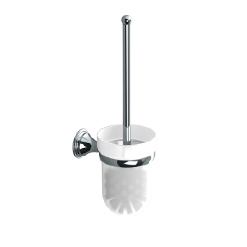 Origins Living Genoa WC Brush Set - Chrome
